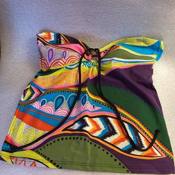 NWOT - Sunflair® D-Cup Swimsuit Halter Style Tankini Top - Sz 10* - Picture 2 of 10